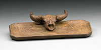 Buffalo Skull Tray